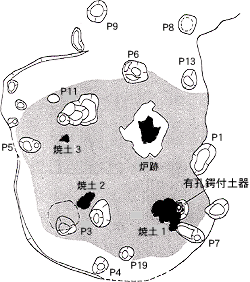 第13号住居平面図