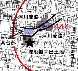 旧地形復元図