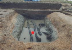 双六盤が出土した遺構と出土地点
