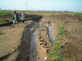 中世の道路跡