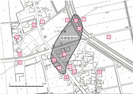 現況図に加筆した図