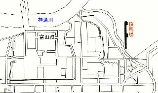 桜馬場の位置