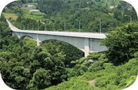 写真：宿坊大橋（山田宿坊）