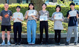 画像：富山大学芸術文化学部 岡本ゼミ生