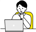イラスト：働く人