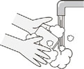 イラスト：手洗い