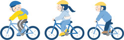 イラスト：自転車