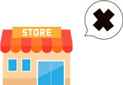 イラスト：入店拒否