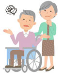 イラスト：添い者の同行を求める