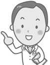 イラスト：腎臓医者