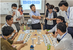 カードゲーム　カーボンニュートラル　前回の様子
