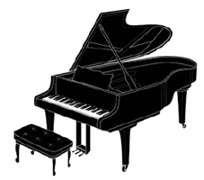 ピアノのイラスト