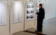 富山市のあゆみ展の様子