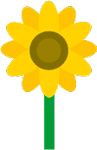 花のカット