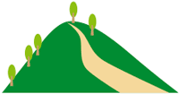 山のイラスト