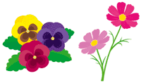 花のカット