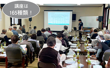 講座は165種類！