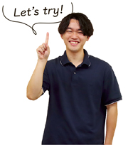 Let's try!